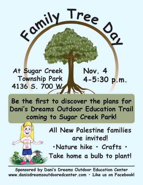 family tree day at Sugar Creek
